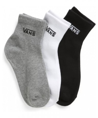 Vans, Women's Half Crew Socks, 3 Pair Pack Assorted $13.20 Activewear