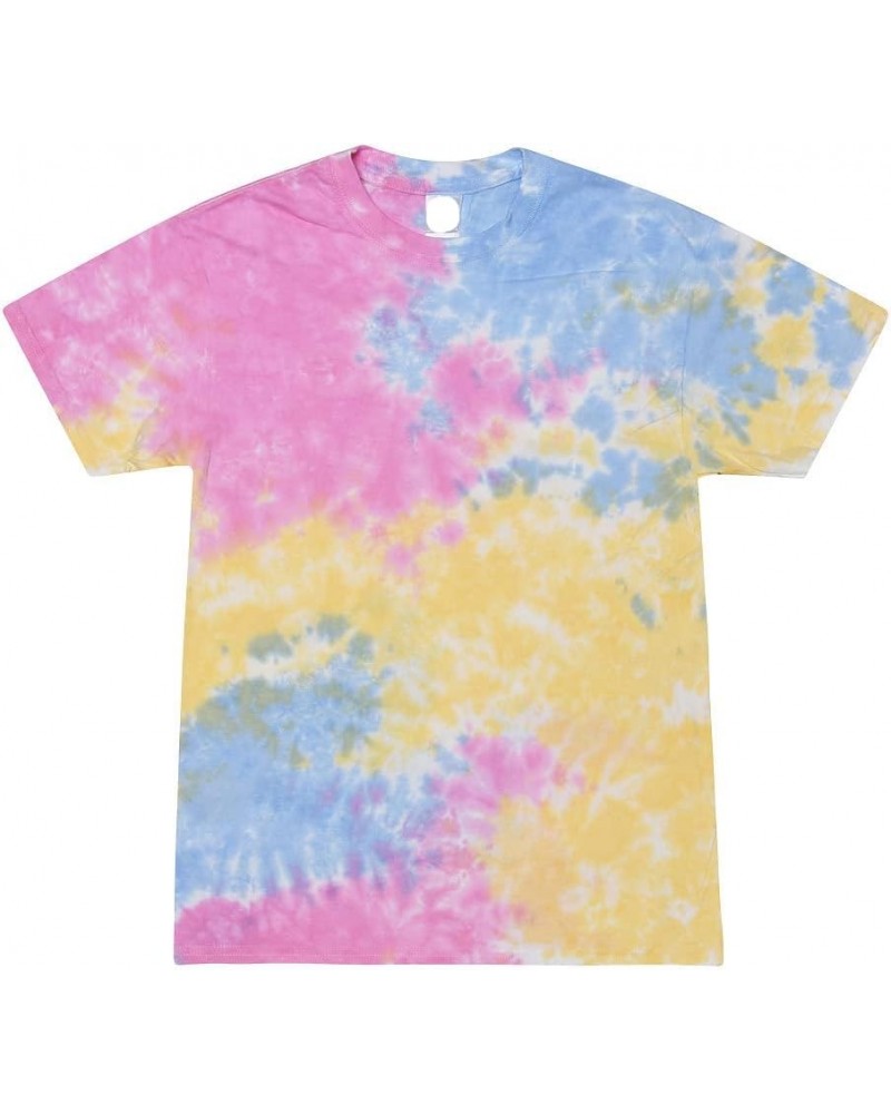 Tie Dye Unisex T-Shirts Adults (S,M,L,XL) Sherbert $9.89 T-Shirts