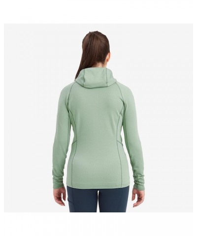 Women's Protium Midlayer Hooded Fleece for Hiking, Climbing, & Trail Running Pale Sage $35.96 Activewear