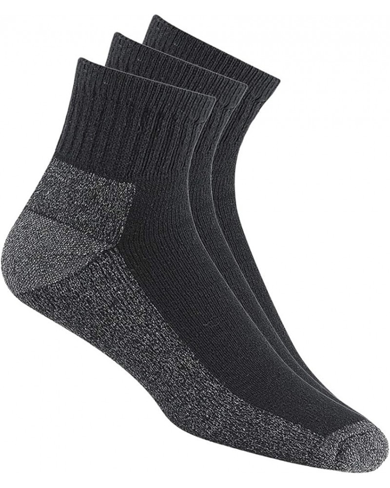 At Work Quarter 3-Pack S1360 Sock Black $13.11 Socks