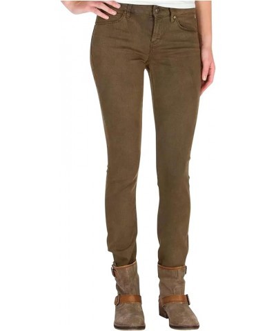 Womens MYA Stretch Jeans Army $19.77 Jeans