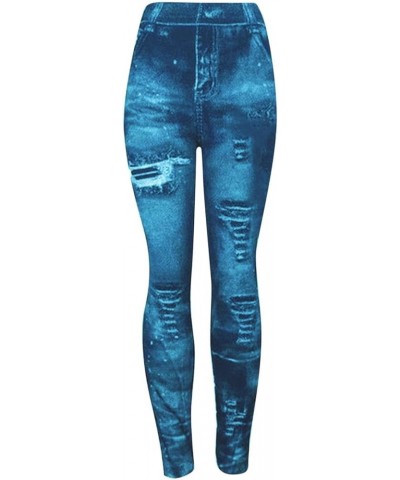 Women's Ripped Boyfriend Slim Jeans Stretchy Distressed Tie-Dye Skinny Denim Leggings Pants Butt Lifting Boot Cut Yoga Pants ...