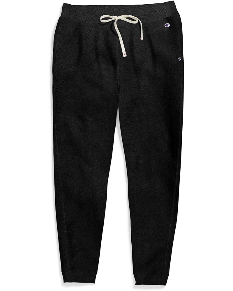 Women's Plus Size Heritage French Terry Jogger Black $26.49 Activewear