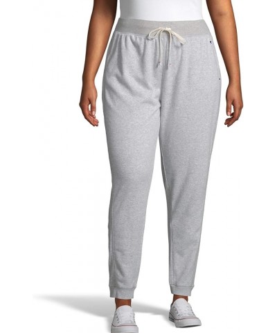 Women's Plus Size Heritage French Terry Jogger Black $26.49 Activewear