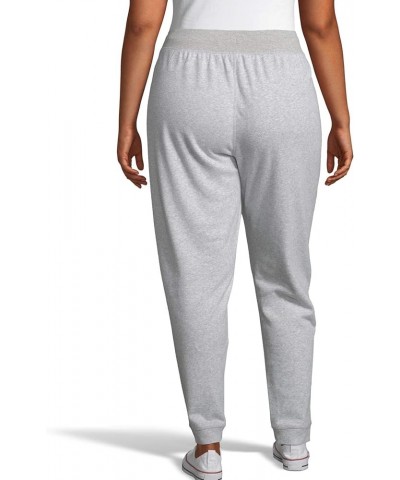 Women's Plus Size Heritage French Terry Jogger Black $26.49 Activewear