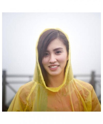 Disposable Rain Ponchos. Rain Ponchos Suited for Men and Women. Yellow (10 Packs) $11.07 Coats