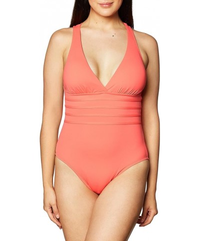 Women's Island Goddess Multi-Strap Cross Back One Piece Swimsuit Bird of Paradise $27.58 Swimsuits