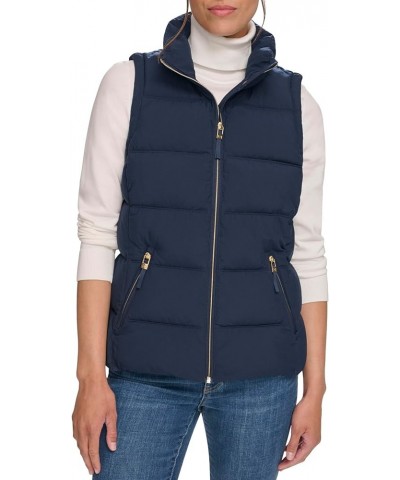 Zip-Up Vest Navy $35.75 Vests