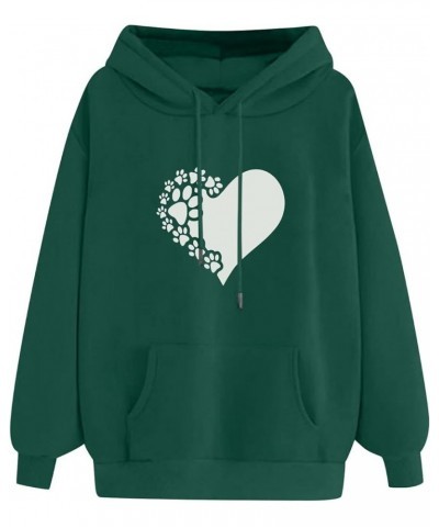 Womens Hoodies Graphic Cute Heartbeat Sweashirts for Teen Girls Oversized Pullover Casual Trendy Long Sleeve Hoodie Womens Ho...