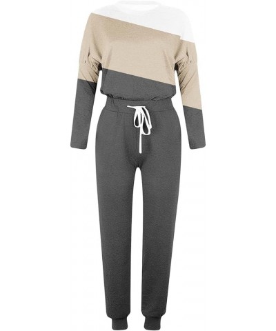 Lounge Sets for Women 2 Piece Fall Outfits 2023 Fashion Trending Now Sweatsuits Tracksuits with Pockets Loose Fit Set 04 Grey...