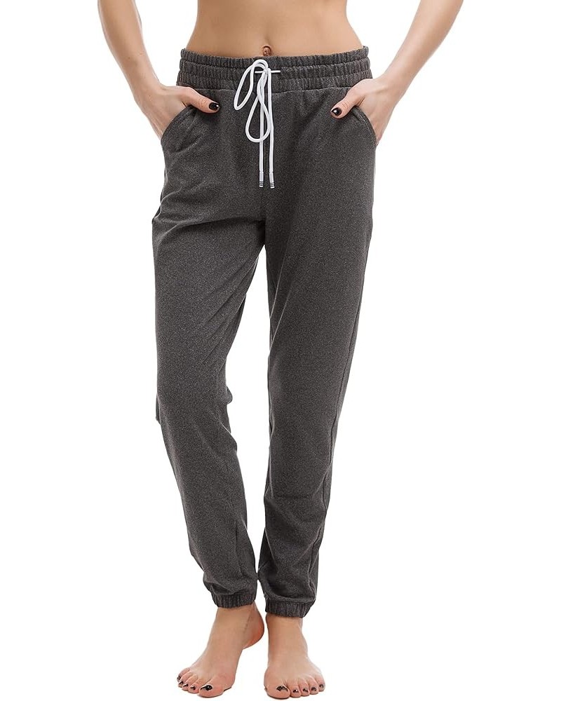 Womens Sweatpants with Pockets - Joggers for Women Sport Pants Trousers for Women Pure Color Pure Grey $7.69 Pants