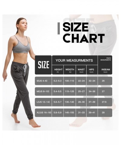 Womens Sweatpants with Pockets - Joggers for Women Sport Pants Trousers for Women Pure Color Pure Grey $7.69 Pants