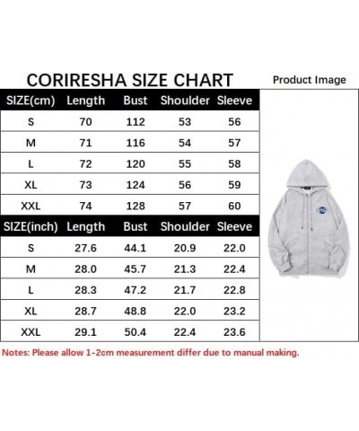 Teen NASA Printed Zip Hoodie Long Sleeve Drawstring Fashion Sweatshirt Yellow $15.68 Hoodies & Sweatshirts