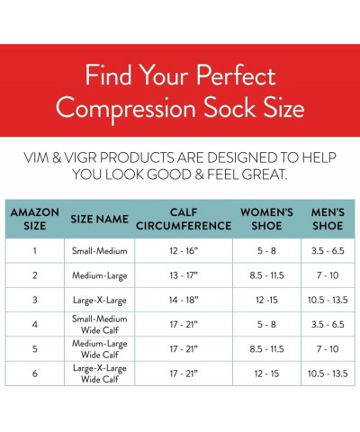 VIM & VIGR Merino Wool 15-20 mmHg Compression Socks for Women & Men (Solid Black, Small/Medium (1)) 2 Blue & Red Pinstripe $2...