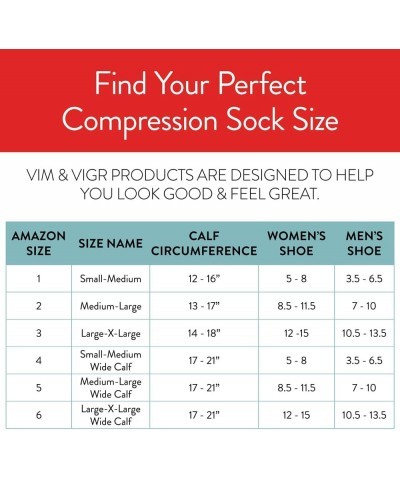 VIM & VIGR Merino Wool 15-20 mmHg Compression Socks for Women & Men (Solid Black, Small/Medium (1)) 2 Blue & Red Pinstripe $2...