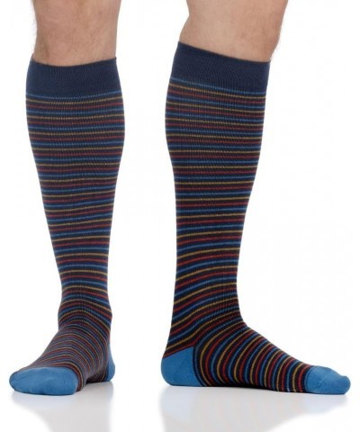 VIM & VIGR Merino Wool 15-20 mmHg Compression Socks for Women & Men (Solid Black, Small/Medium (1)) 2 Blue & Red Pinstripe $2...