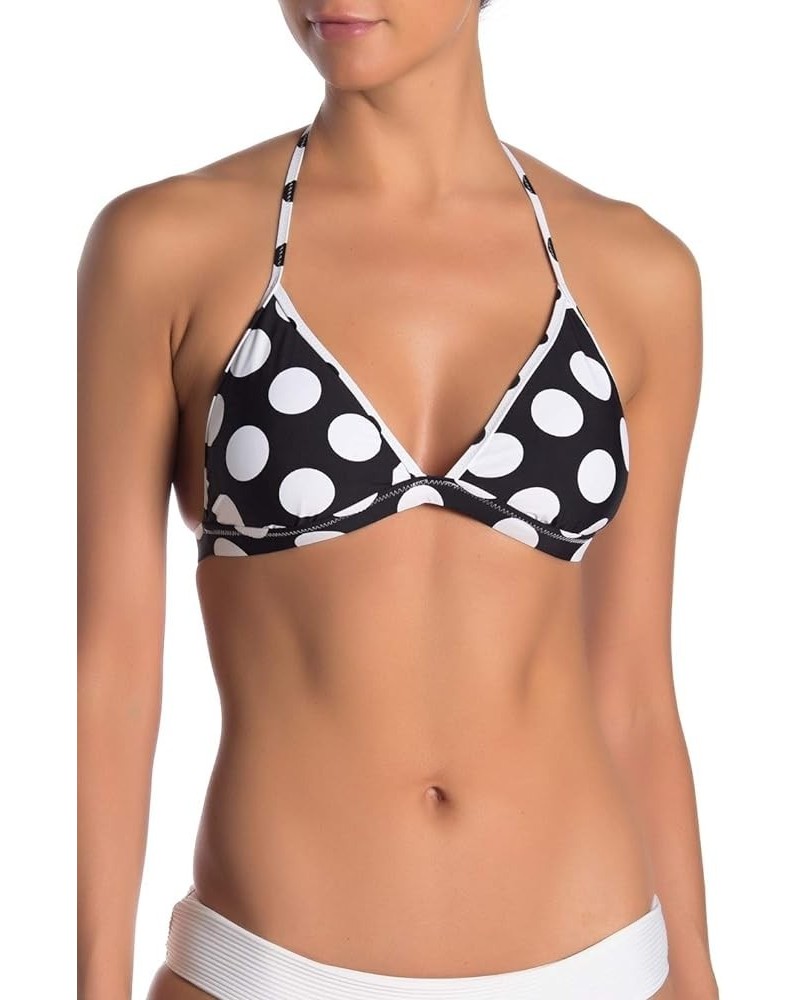 Women's Standard Triangle Bra Bikini Swimsuit Top Black // Dot Dot Goose $29.96 Swimsuits
