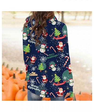 Christmas Cardigan for Women 2023 Comfy Casual Lightweight Open Front Cardigan Long Sleeve Graphic Tops Shirts Christmas Card...