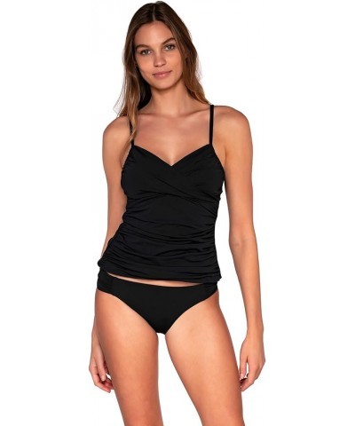 Simone Tankini Women's Swimsuit Top with Removable Cups (Bottom Not Included) Black $45.57 Swimsuits