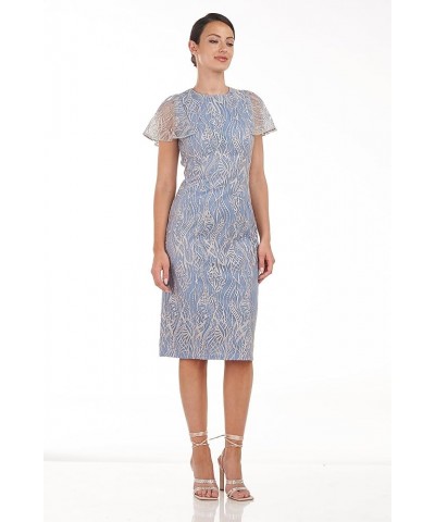 Women's Meadow Cocktail Dress Denim $64.20 Dresses