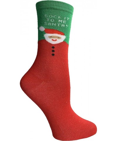 Womens Christmas Socks, Novelty Holiday Socks, Fun Colorful Festive, Crew, Slipper Socks 60 Pack Women / Assorted $9.20 Activ...