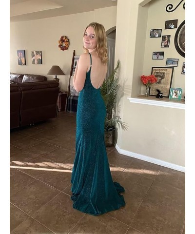 Women's Prom Dress Long High Slit Mermaid Formal Evening Gown for Wedding Burnt Orange $33.47 Dresses