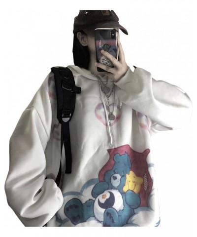 Gothic women's hooded sweater female raw bag easier doodle print plus velvet thick long sleeve shirt Y2K Clothes Style 1 $17....