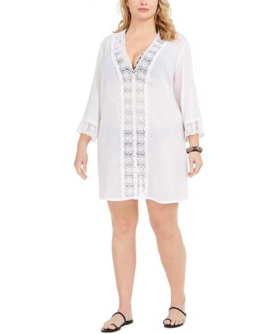 Women's Tunic Swimsuit Cover Up Wht//Island Fare $9.22 Swimsuits