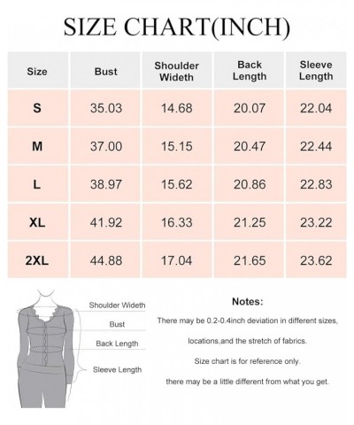 Womens Cropped Cardigan Long Sleeve Button Down V Neck Sweater Open Front Lightweight Shrug for Dresses Tops A-white $14.24 S...