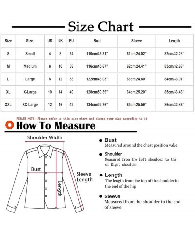 Winter Coats for Women Casual Thicken Plush Lapel Long Sleeves Coats with Pockets Plus Size Comfy Warm Button Jacket Cyellow ...