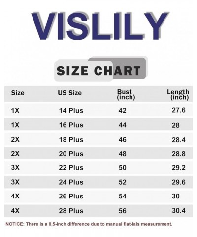 Womens-Plus-Size-Tops 1X-4X Casual Summer T Shirts Short Sleeve Side Slit Tee 61_wf_bl $14.26 T-Shirts