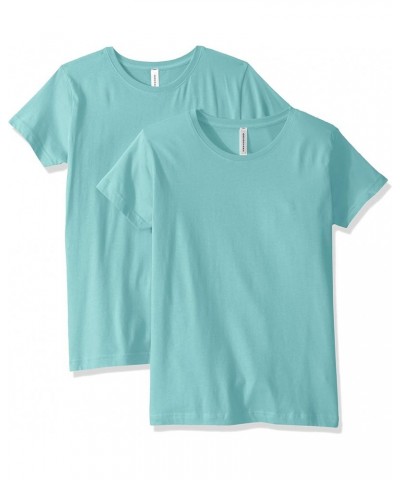 Women's 2-Pack Classic-Fit T-Shirt, Crewneck Cotton Short Sleeve Tee Chill $16.62 T-Shirts