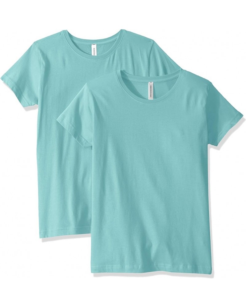 Women's 2-Pack Classic-Fit T-Shirt, Crewneck Cotton Short Sleeve Tee Chill $16.62 T-Shirts