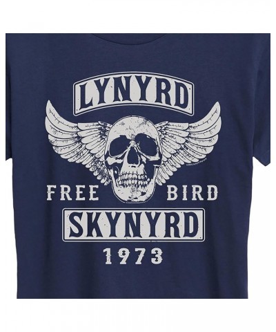 Lynyrd Skynyrd - Free Bird - Women's Short Sleeve Graphic T-Shirt Navy $12.99 T-Shirts