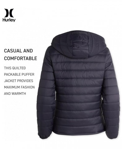 Women's Jacket - Lightweight Quilted Packable Puffer Coat – Warm Packable Coat for Women (S-XL) Navy $32.76 Jackets