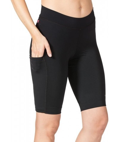 Bike Shorts Women Padded, Bike Bermuda Shorts for Women High Waisted Cycling Shorts with Padding Compression Black $44.08 Shorts