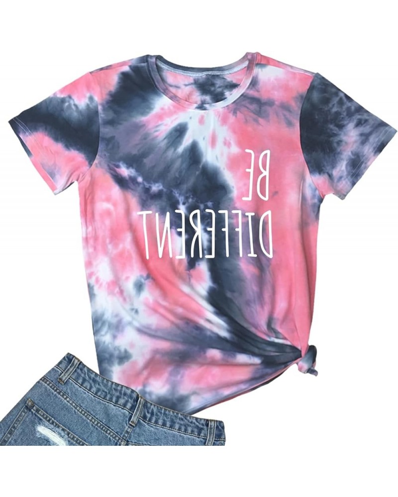 Women's Cute T Shirt Junior Tops Teen Girls Graphic Tees Tie Dye 06 $10.63 T-Shirts