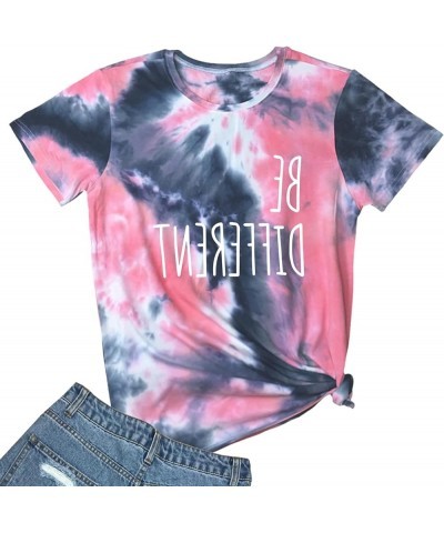 Women's Cute T Shirt Junior Tops Teen Girls Graphic Tees Tie Dye 06 $10.63 T-Shirts