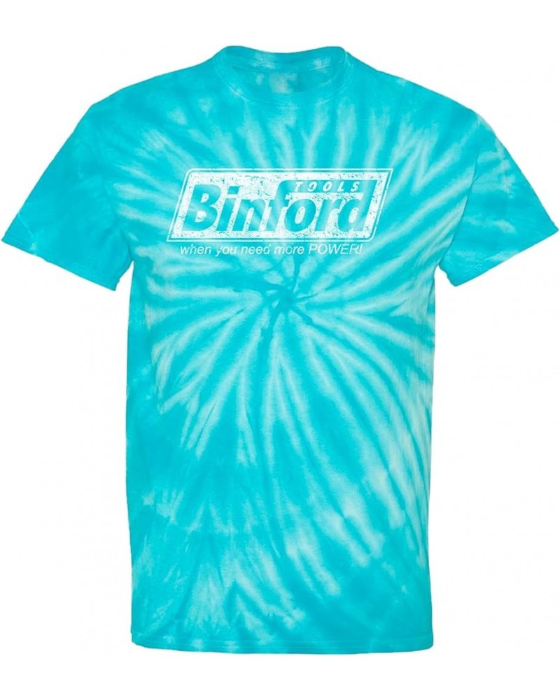 Binford Tools - Repairman Handyman Men's T-Shirt Turquoise Tie Dye $9.41 T-Shirts