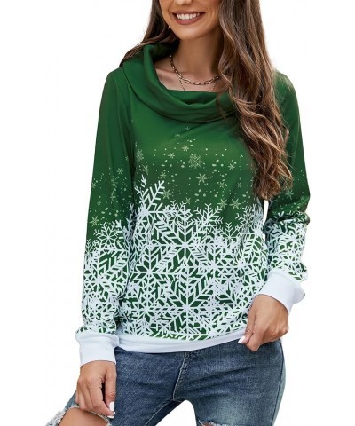 Women's Soft Green Snowflake $7.27 Dresses