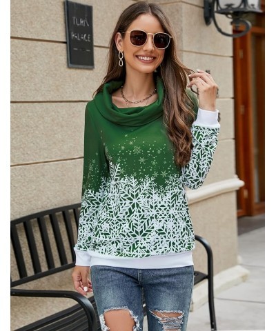 Women's Soft Green Snowflake $7.27 Dresses