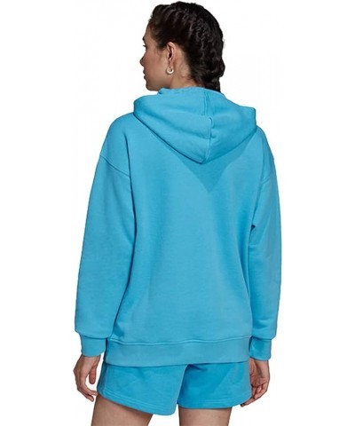 Women's Adidas Adicolor Trefoil Hoodie Sky Rush $31.59 Activewear