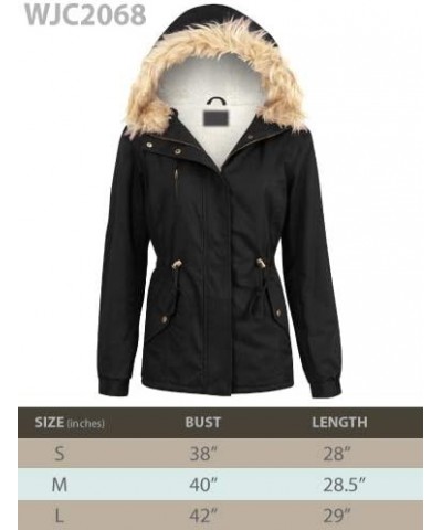 Women's Casual Military Anorak Jacket - Lightweight Detachable Hooded Safari Utility Wjc2068_olive $22.39 Jackets