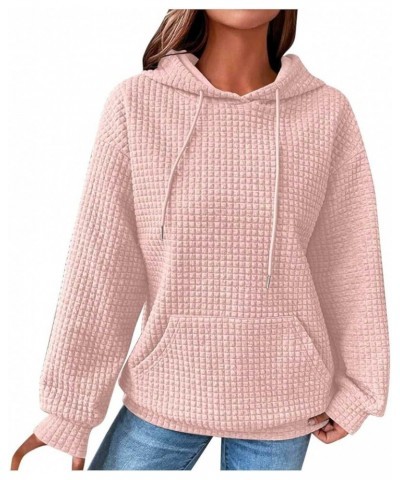 Hoodies for Women Oversized Hooded Plain Sweatshirt Loose Fit Pullover Long Sleeve Shirts Casual Tops Fall Clothes B-pink $8....