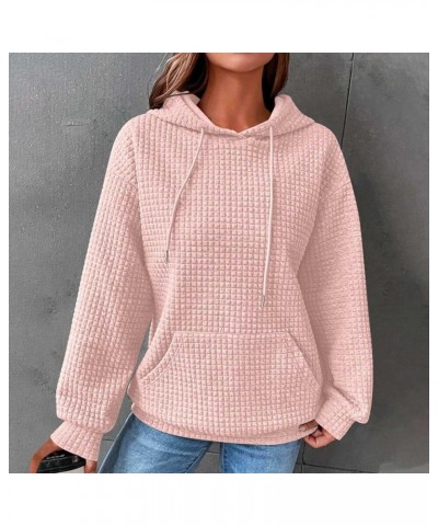 Hoodies for Women Oversized Hooded Plain Sweatshirt Loose Fit Pullover Long Sleeve Shirts Casual Tops Fall Clothes B-pink $8....