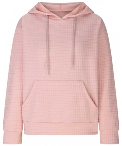 Hoodies for Women Oversized Hooded Plain Sweatshirt Loose Fit Pullover Long Sleeve Shirts Casual Tops Fall Clothes B-pink $8....