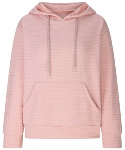 Hoodies for Women Oversized Hooded Plain Sweatshirt Loose Fit Pullover Long Sleeve Shirts Casual Tops Fall Clothes B-pink $8....